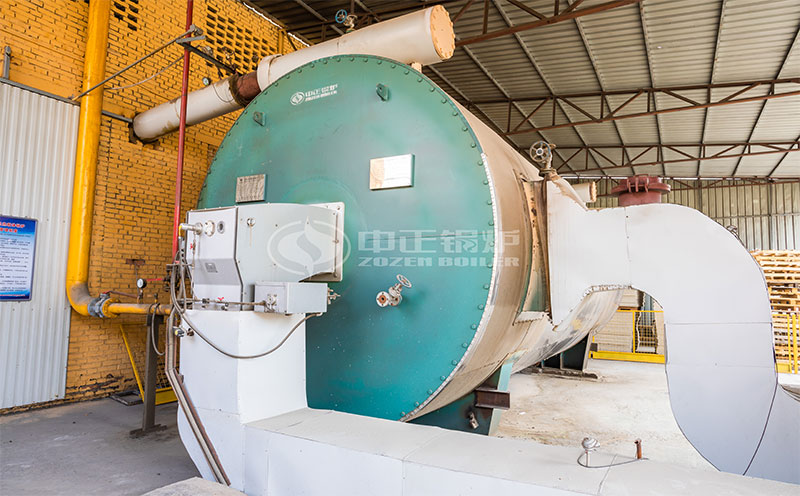 2噸燃氣鍋爐價格客戶案例圖片