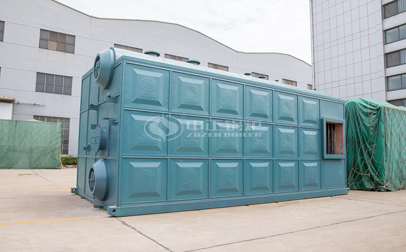 4噸燃油熱水鍋爐客戶案例圖片